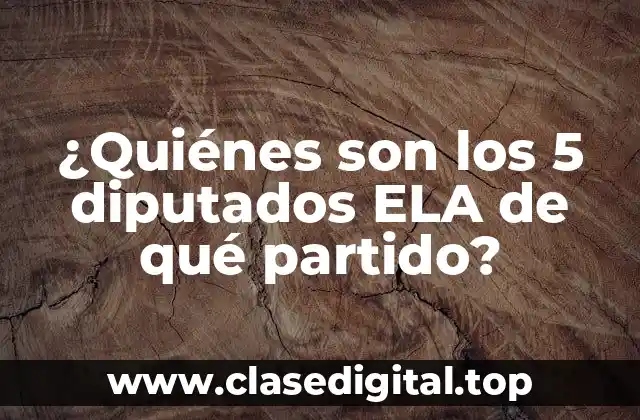 Orígenes y objetivos de ELA