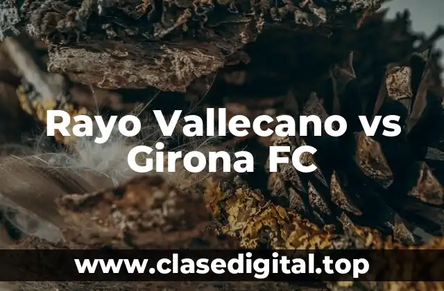 Rayo Vallecano vs Girona FC