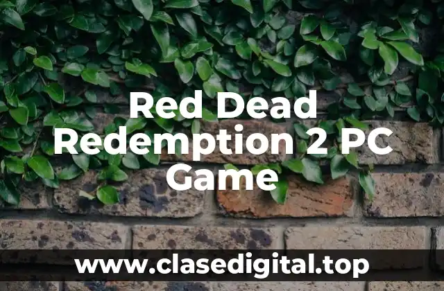 Red Dead Redemption 2 PC Game