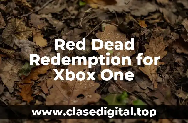 Red Dead Redemption for Xbox One
