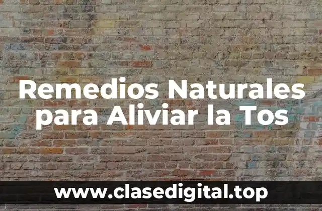 ¿Cuáles son los Síntomas de la Tos?