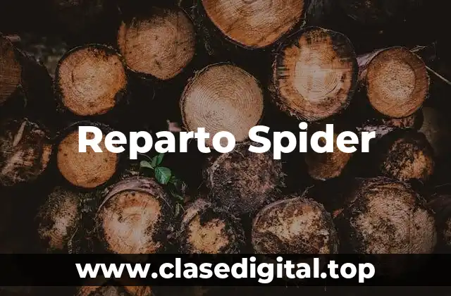 Reparto Spider