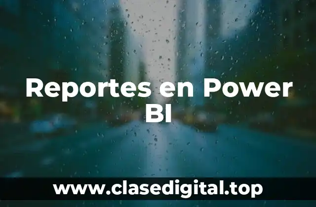 Reportes en Power BI
