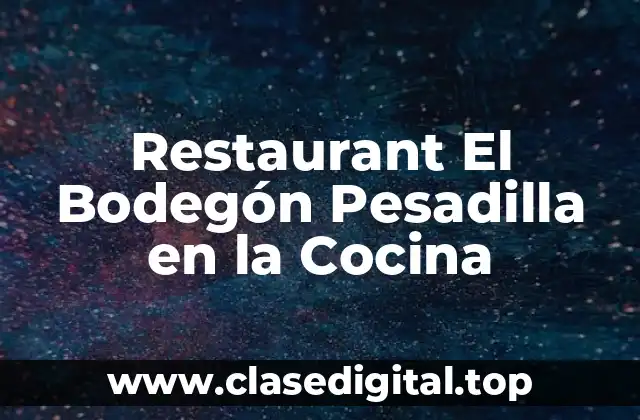 ¿Qué hace que la cocina de un restaurante sea un lugar tan estresante?
