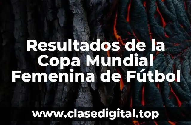Resultados de la Copa Mundial Femenina de Fútbol