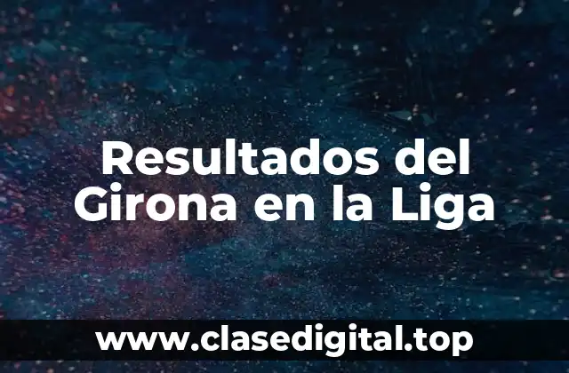 Resultados del Girona en la Liga