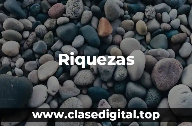 Riquezas