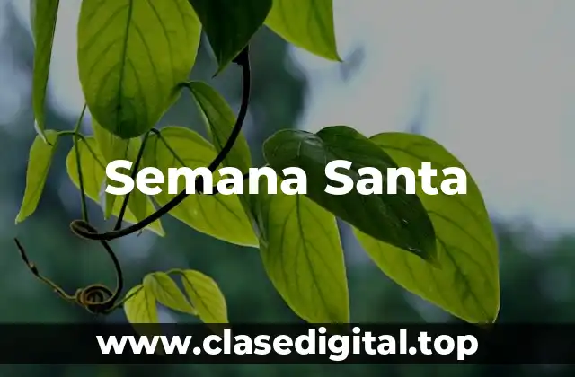 Semana Santa