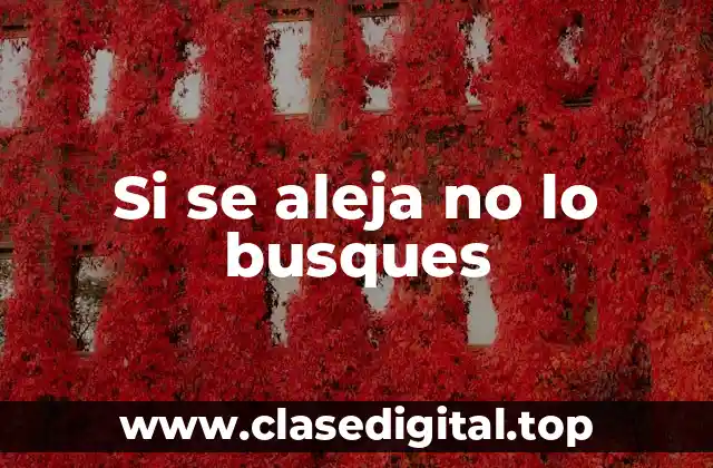 ¿Qué es el Distanciamiento Emocional?