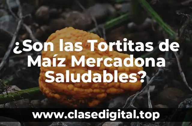 Ingredientes y Nutrientes de las Tortitas de Maíz Mercadona