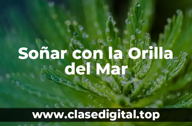 Soñar con la Orilla del Mar