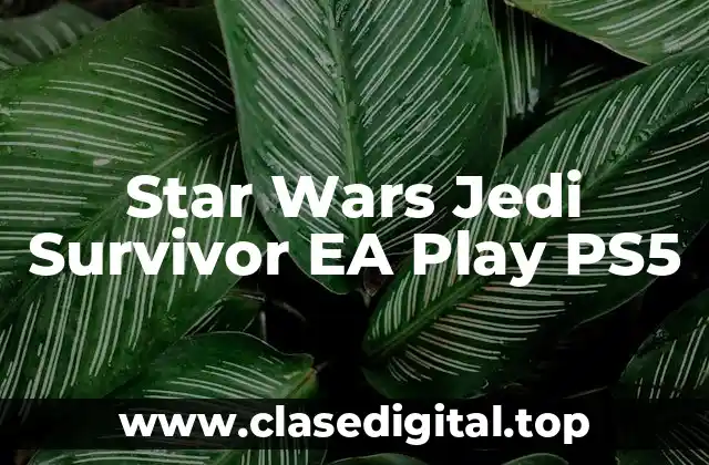 ¿Cuál es la trama de Star Wars Jedi Survivor?