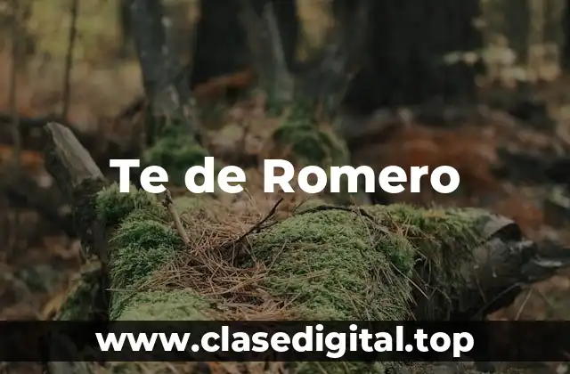 Te de Romero