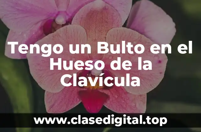 Causas de los Bultos en el Hueso de la Clavícula