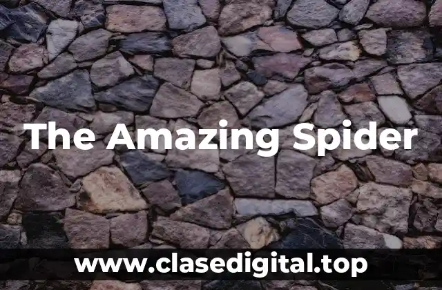 The Amazing Spider