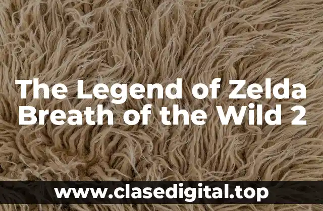 The Legend of Zelda Breath of the Wild 2