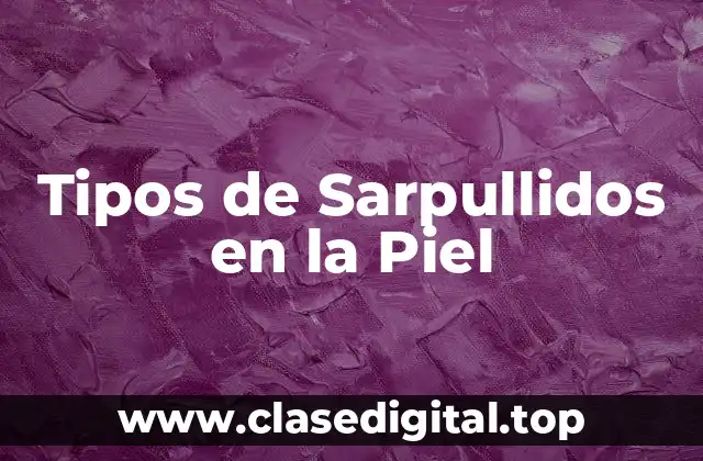 ¿Qué son los Sarpullidos en la Piel?