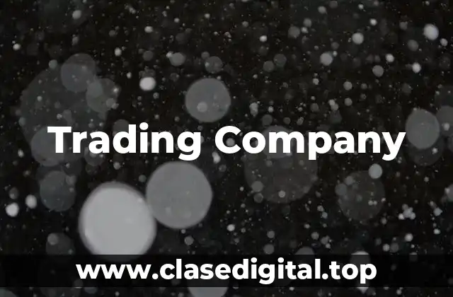 Trading Company