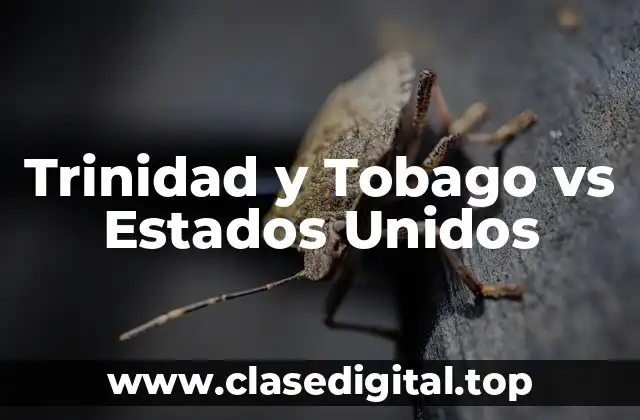 Economía de Trinidad y Tobago vs Economía de Estados Unidos