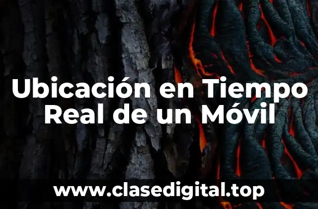 Ubicación en Tiempo Real de un Móvil