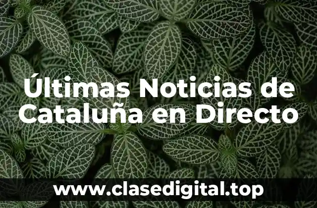 La Situación Política en Cataluña