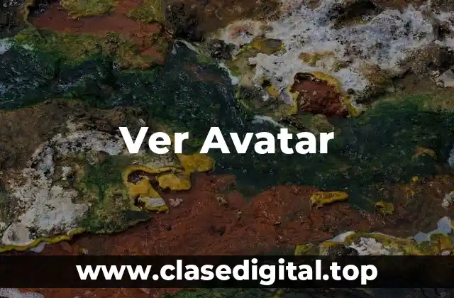 Ver Avatar