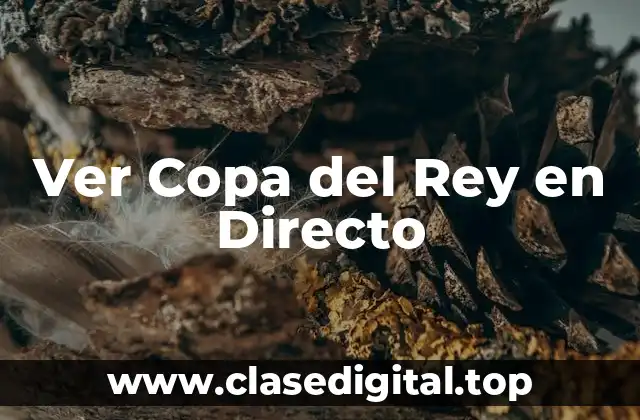 Ver Copa del Rey en Directo