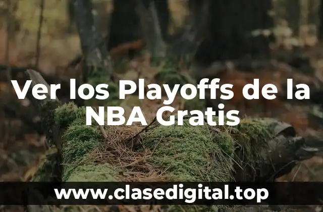 ¿Cuáles son los Canales que Transmiten los Playoffs de la NBA?