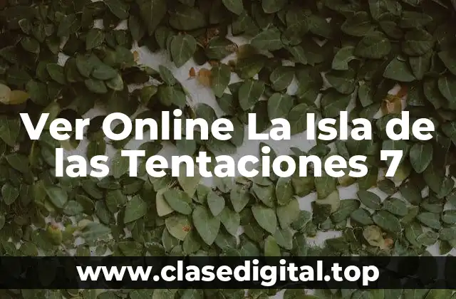 Ver Online La Isla de las Tentaciones 7