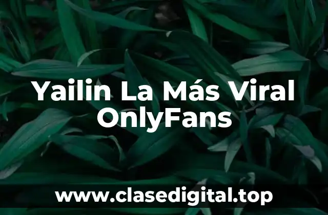 Yailin La Más Viral OnlyFans