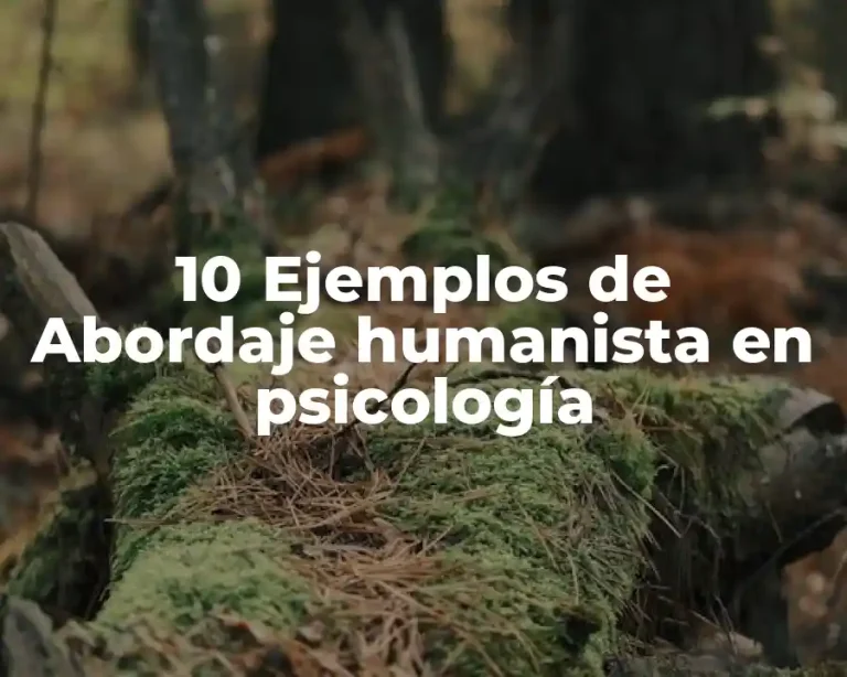 10 Ejemplos de Abordaje humanista en psicología