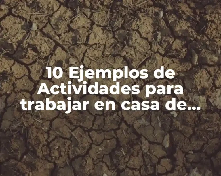 10 Ejemplos de Actividades para trabajar en casa de pensamiento matemático