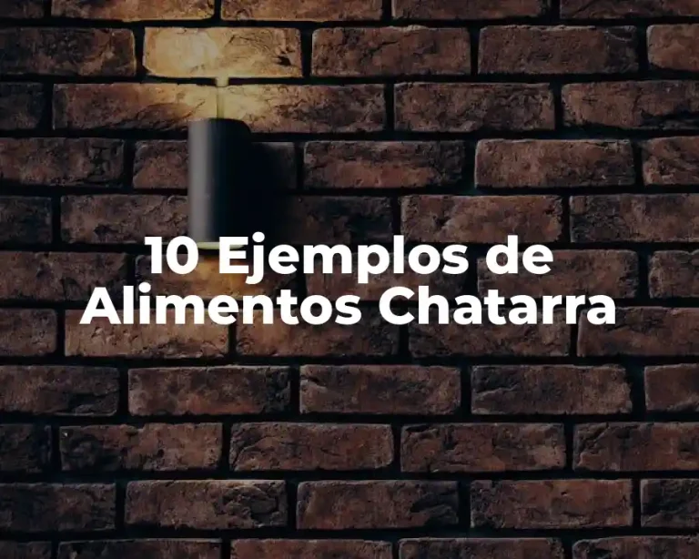 10 Ejemplos de Alimentos Chatarra