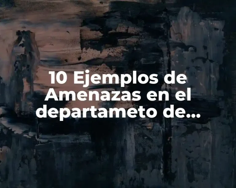 10 Ejemplos de Amenazas en el departameto de recursos humanos