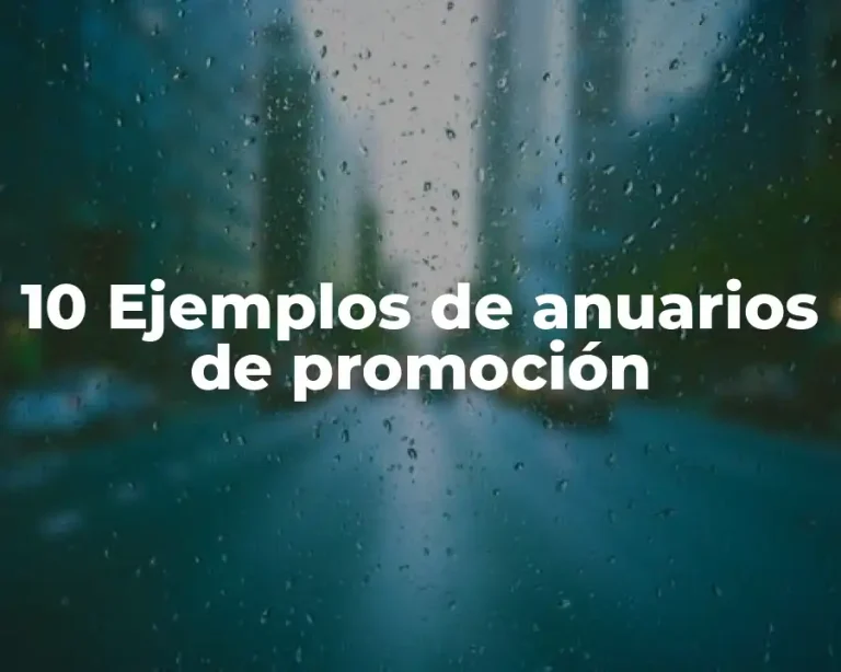 10 Ejemplos de anuarios de promoción