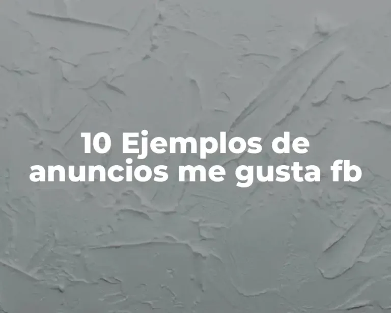 10 Ejemplos de anuncios me gusta fb