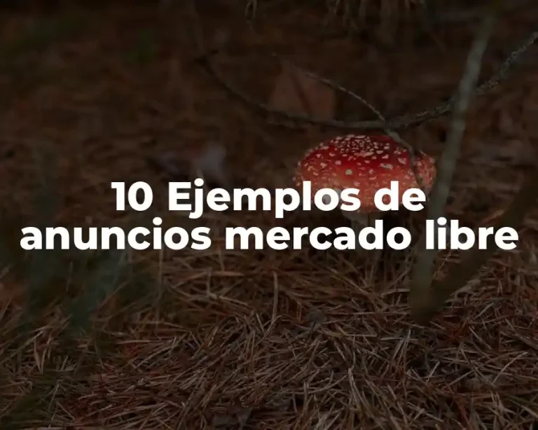 10 Ejemplos de anuncios mercado libre