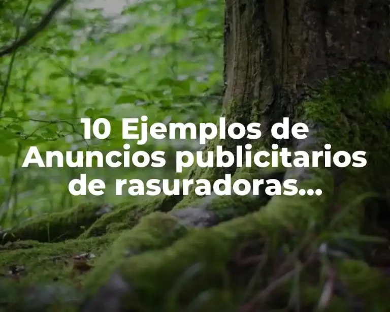 10 Ejemplos de Anuncios publicitarios de rasuradoras eléctricas