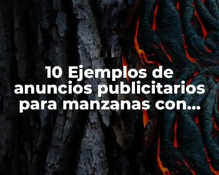 10 Ejemplos de anuncios publicitarios para manzanas con chamoy