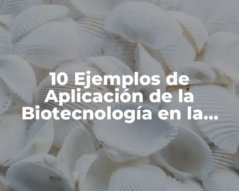 10 Ejemplos de Aplicación de la Biotecnología en la Agricultura