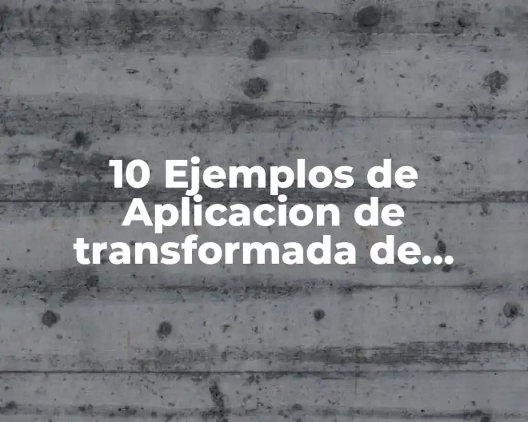 10 Ejemplos de Aplicacion de transformada de laplace