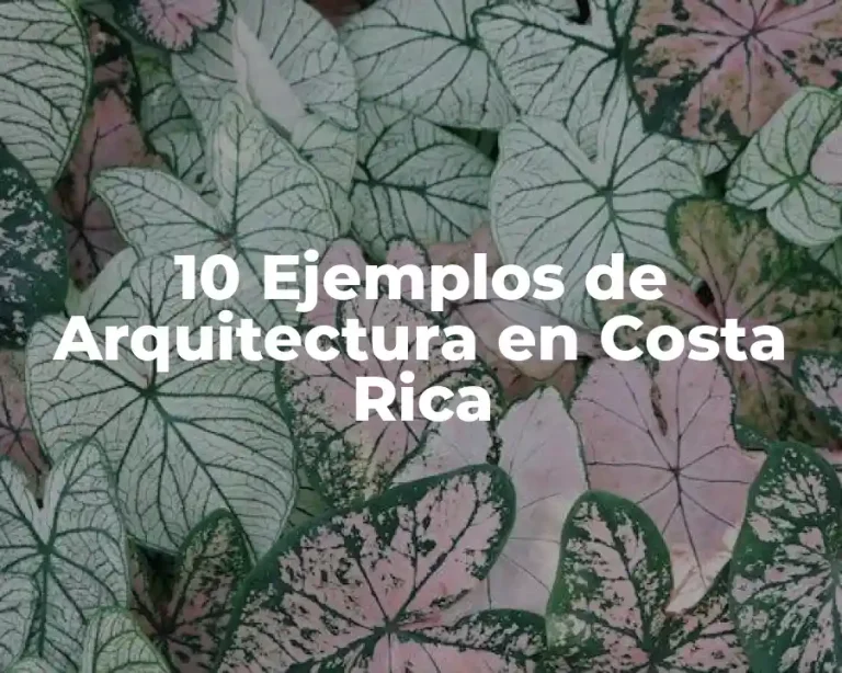 10 Ejemplos de Arquitectura en Costa Rica