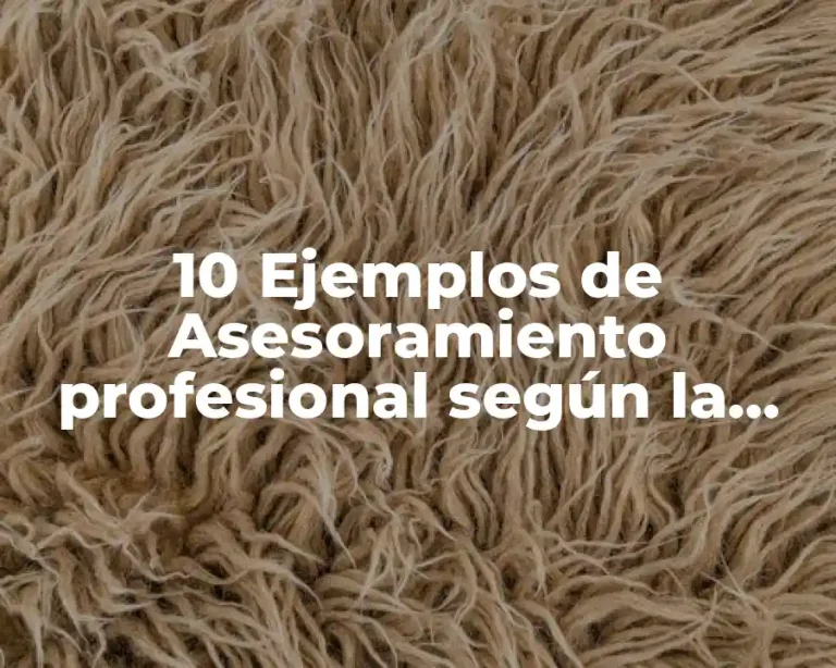 10 Ejemplos de Asesoramiento profesional según la psicología educativa