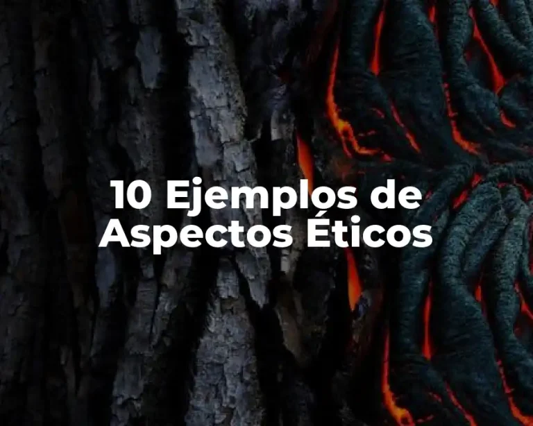 10 Ejemplos de Aspectos Éticos