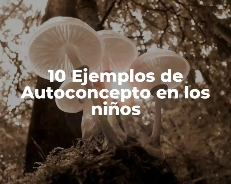 10 Ejemplos de Autoconcepto en los niños