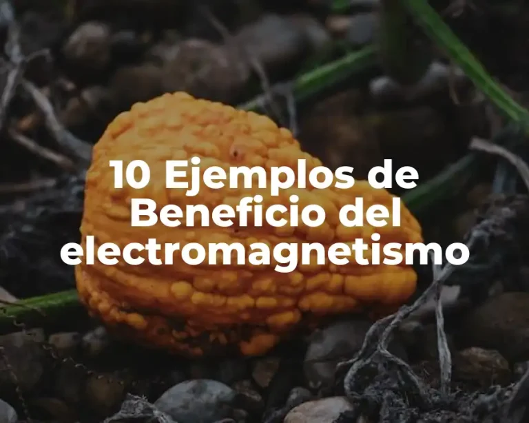 10 Ejemplos de Beneficio del electromagnetismo