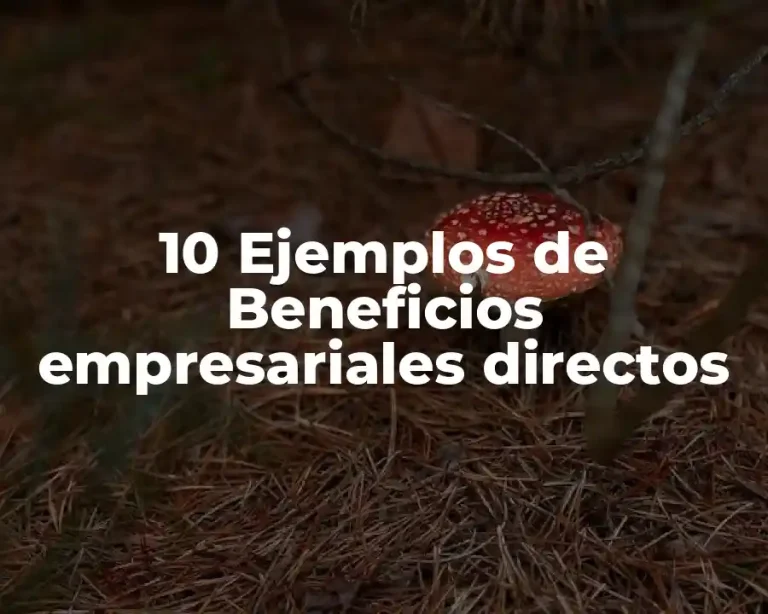 10 Ejemplos de Beneficios empresariales directos