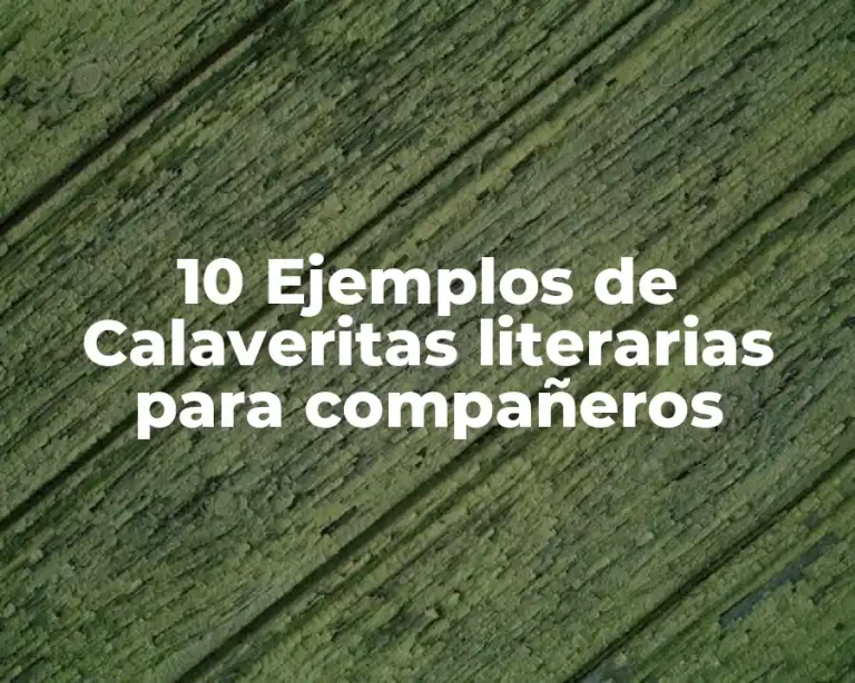 10 Ejemplos de Calaveritas literarias para compañeros