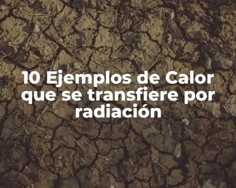 10 Ejemplos de Calor que se transfiere por radiación
