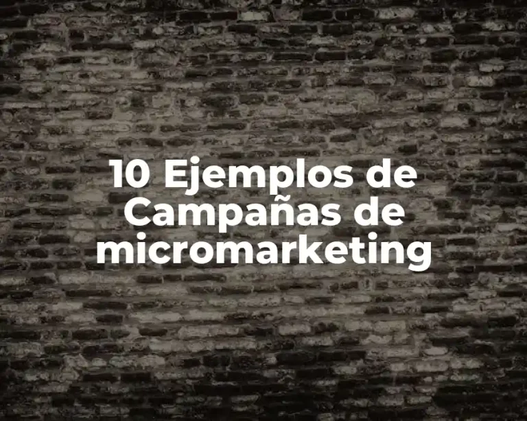 10 Ejemplos de Campañas de micromarketing